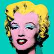 Warhol : Blue Marilyn